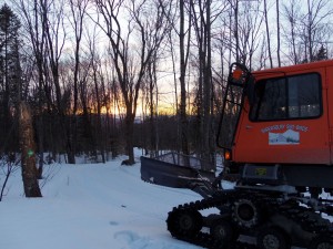 A nice end to another 17 hour day on the trails, March 28, 2015