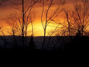 Another briliant sunset on March 28, 2015
